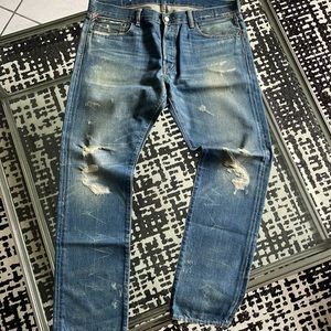 Ralph Lauren Denim & Supply distressed jeans